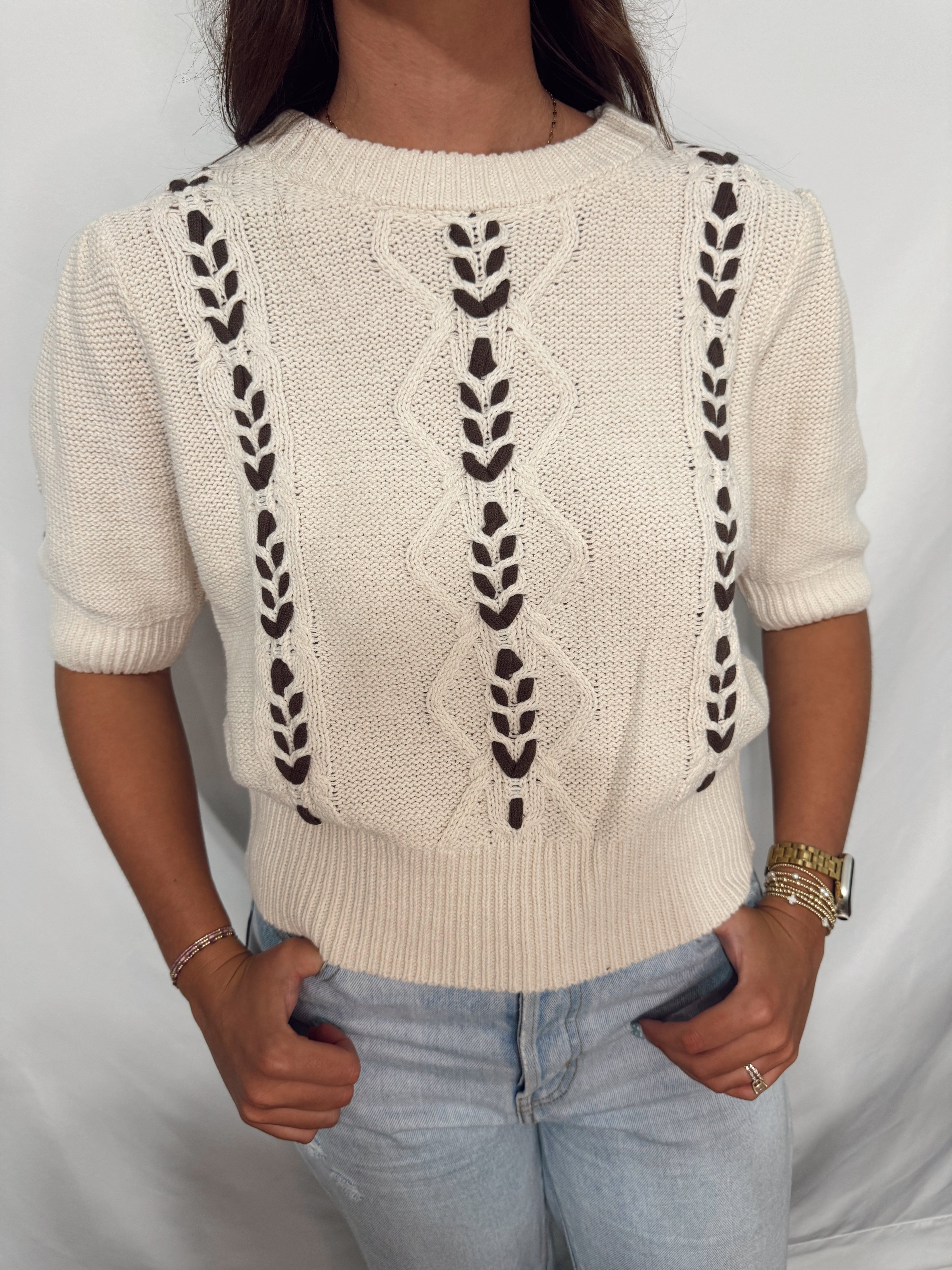 THE WILLOW KNIT TOP