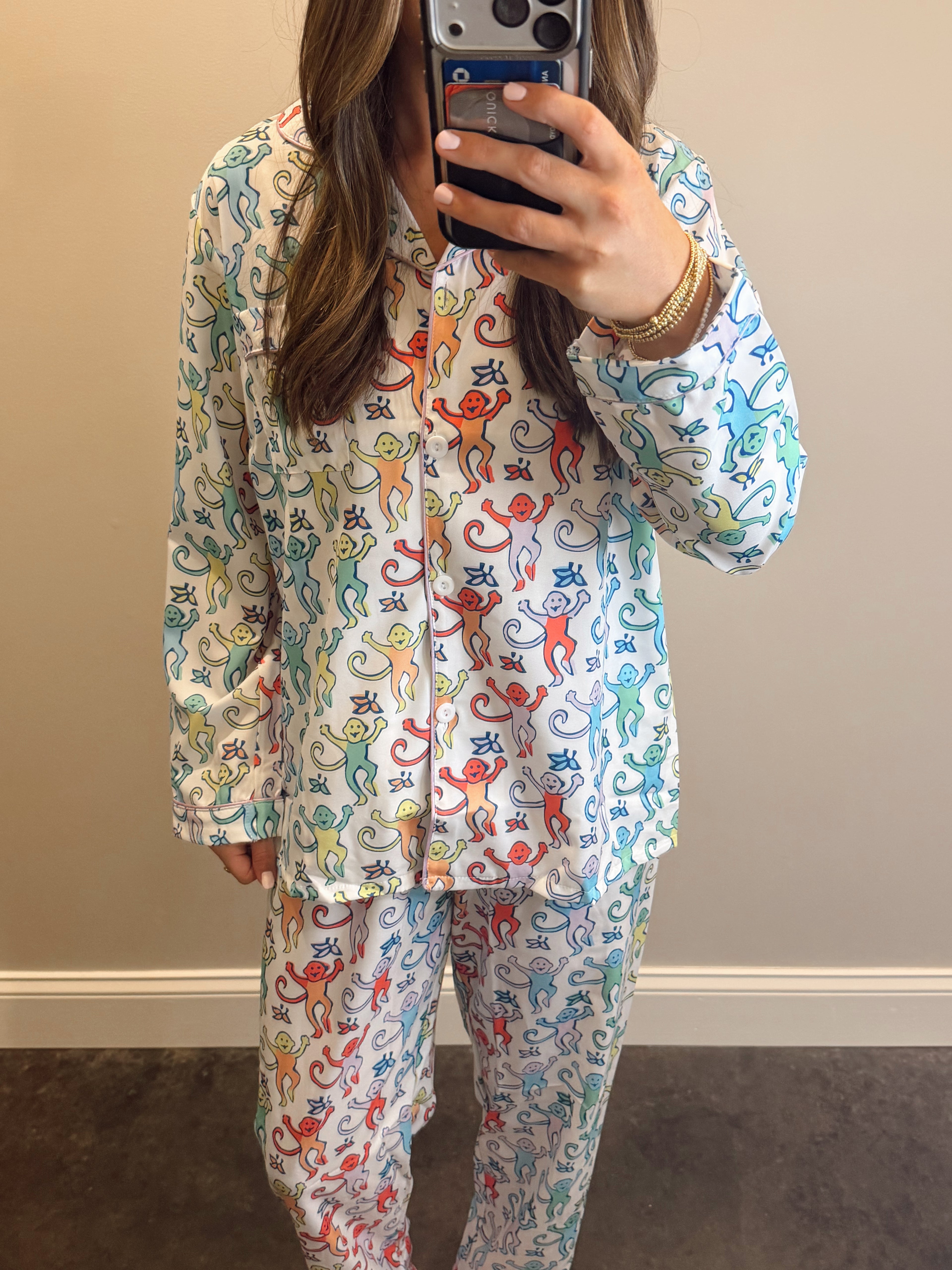 MULTI COLORED PAJAMA SET
