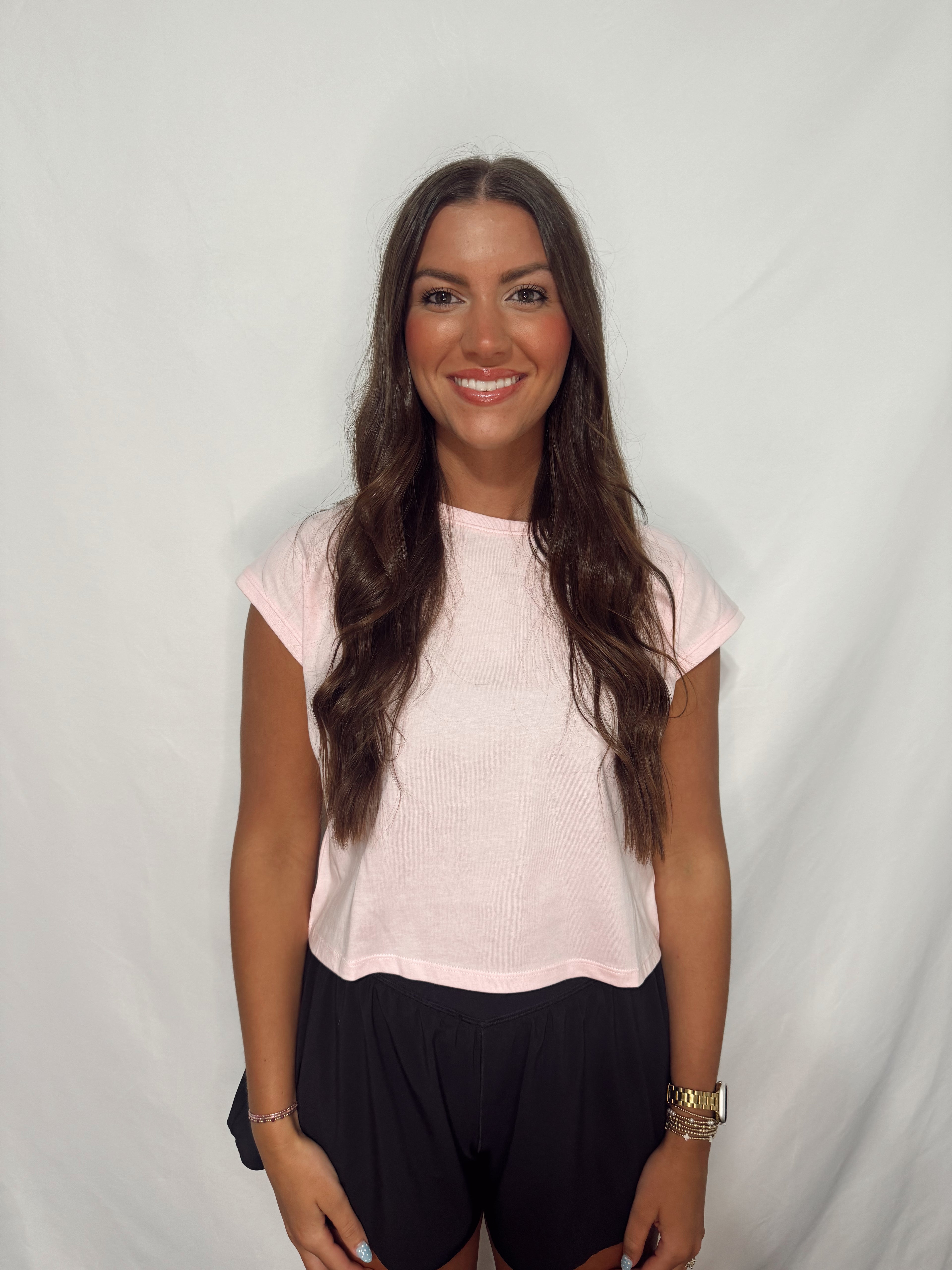 THE BLUSH BABE TEE