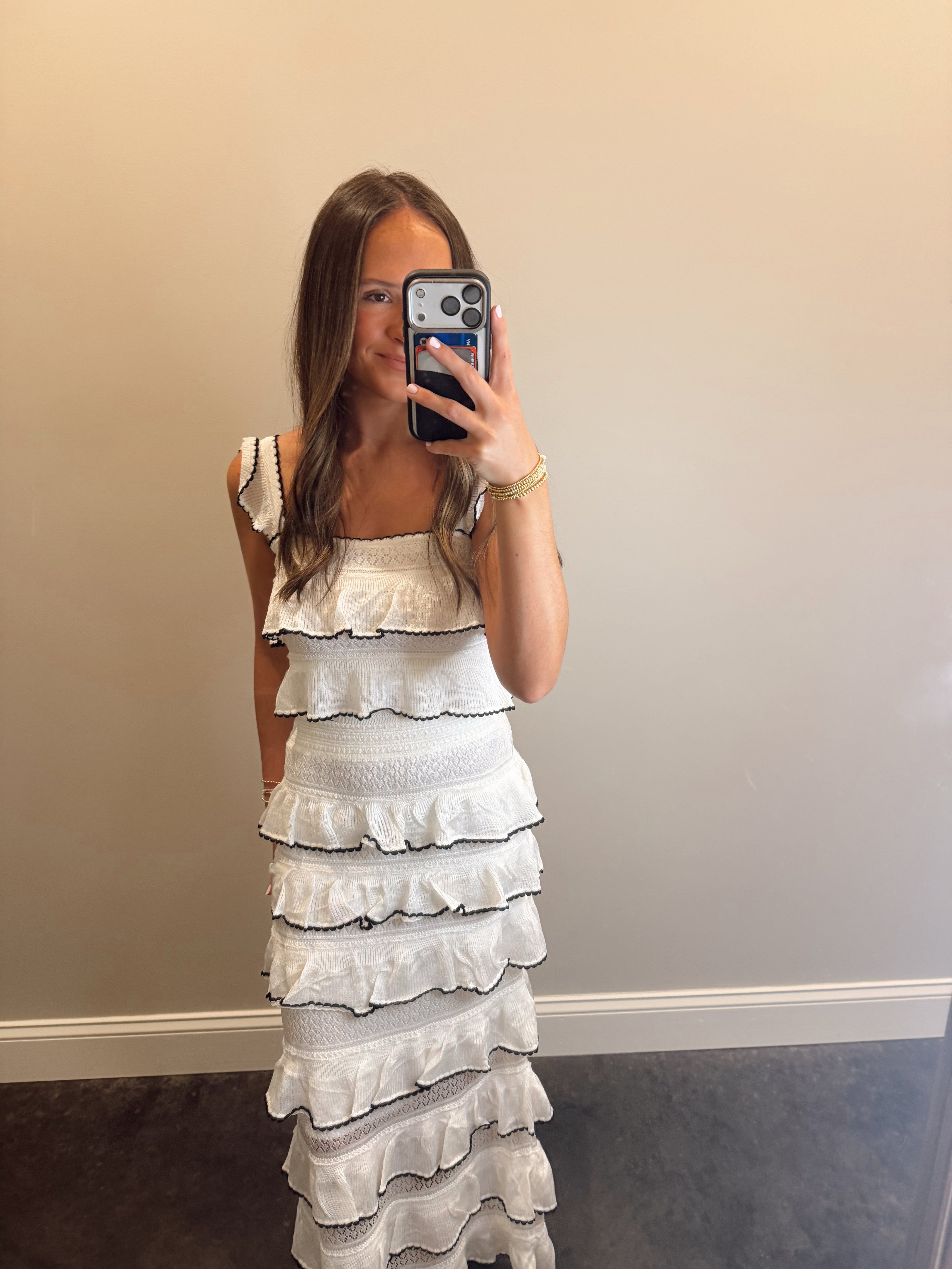 THE RUFFLE MIDI SKIRT SET