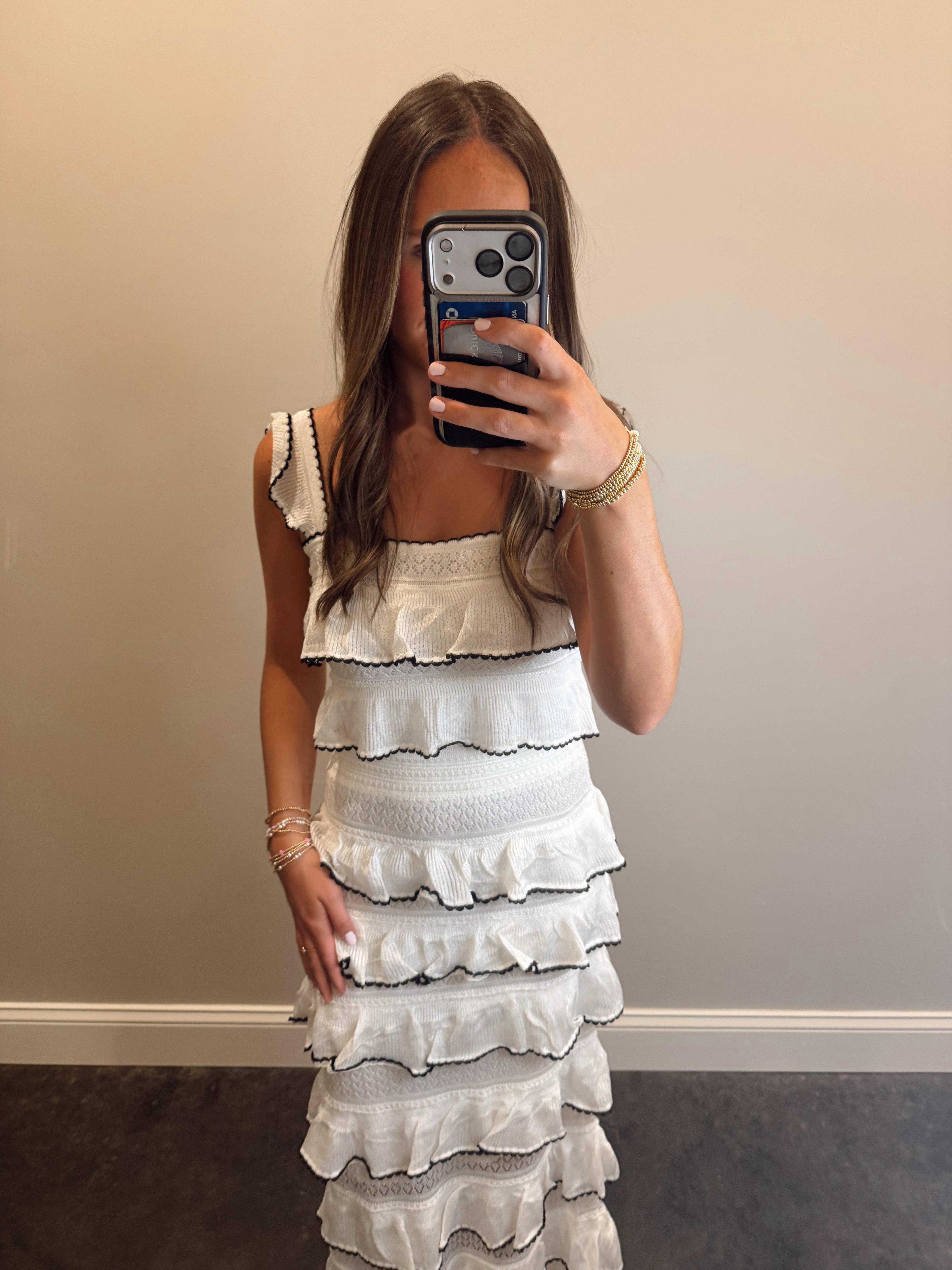 THE RUFFLE MIDI SKIRT SET
