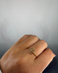 ADJUSTABLE DOUBLE BAR RING