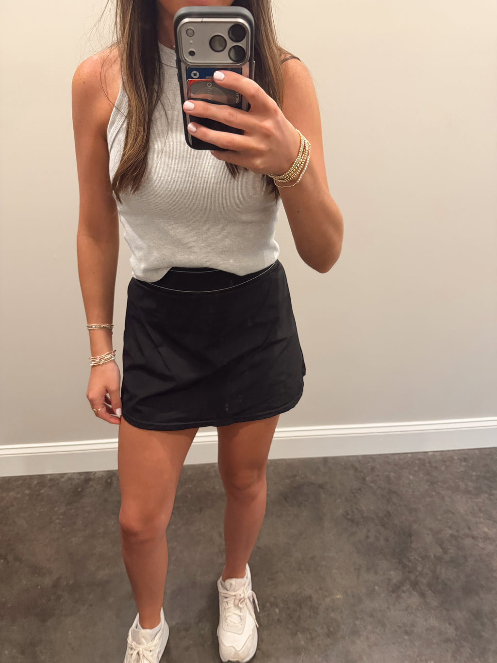 CLASSIC BLACK SKORT