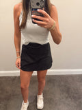 CLASSIC BLACK SKORT