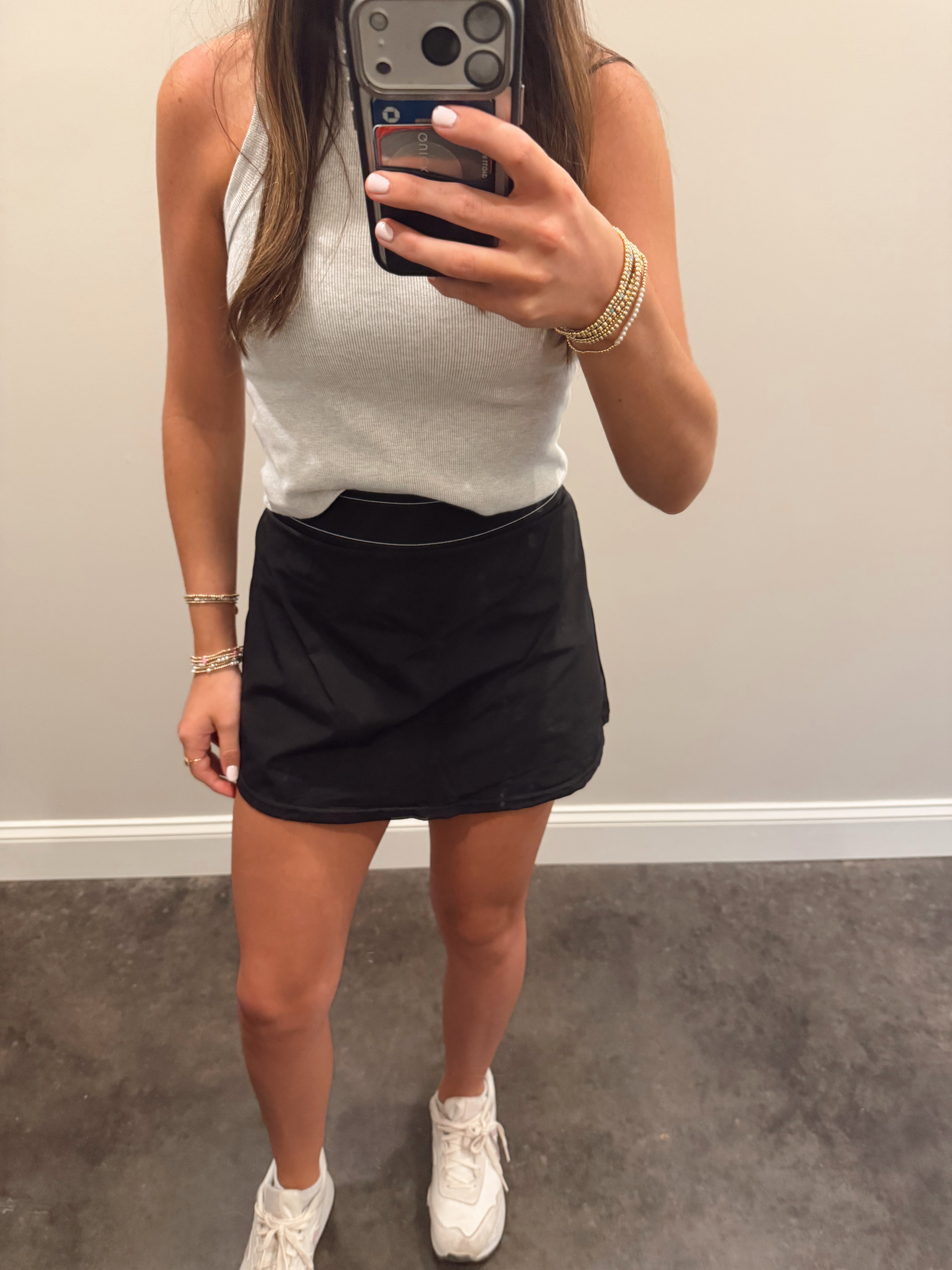 CLASSIC BLACK SKORT
