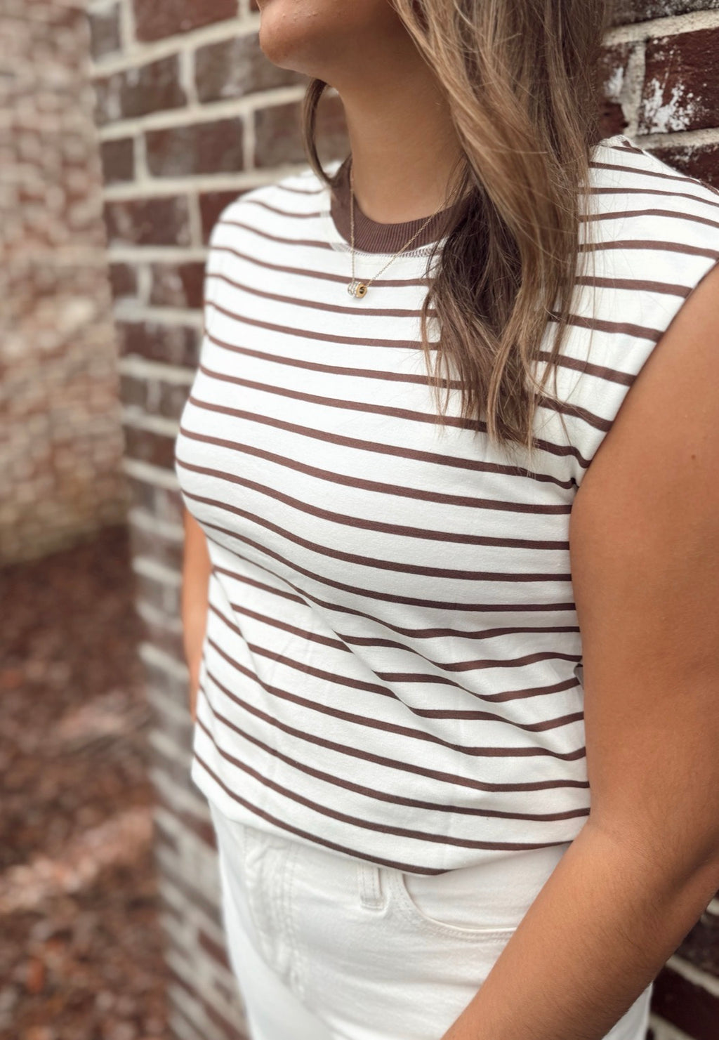 THE SANDY STRIPES TOP