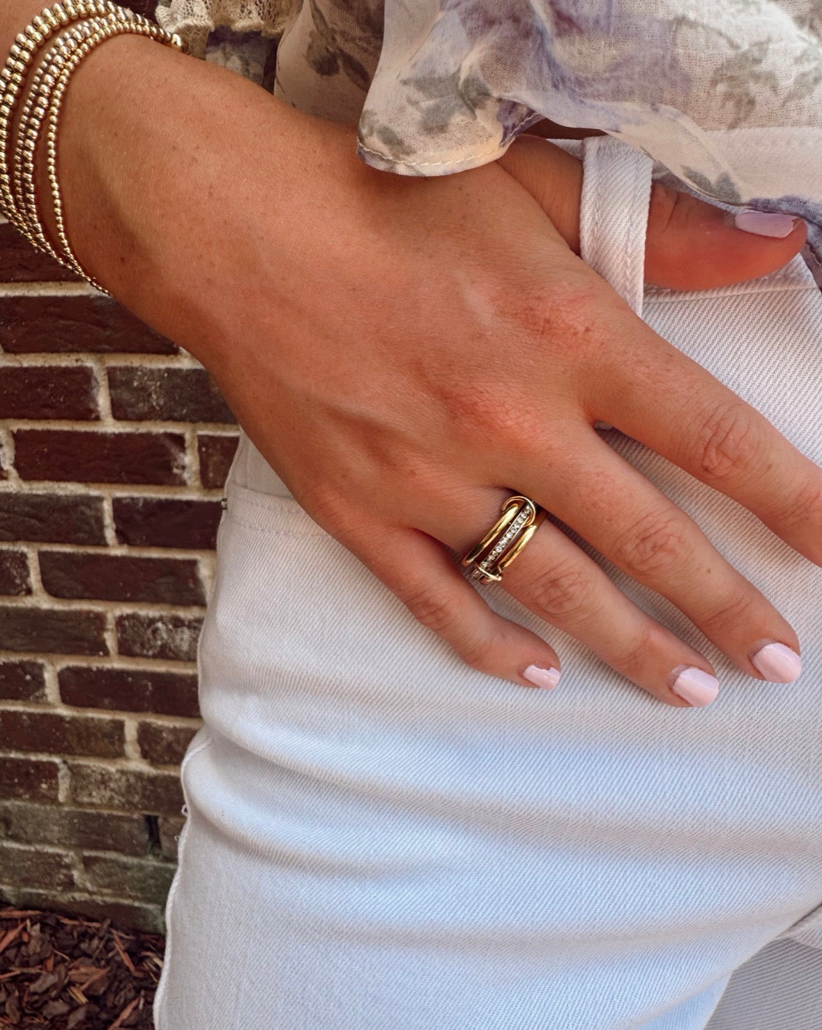 THE IT GIRL RING STACK (GOLD)