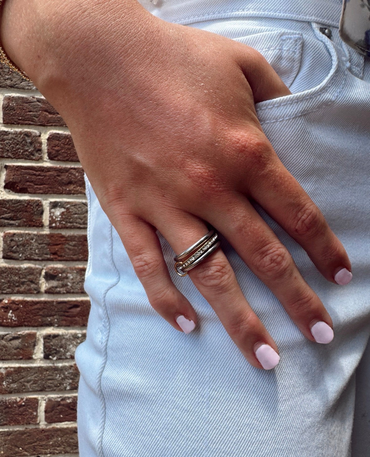 THE IT GIRL RING STACK (SILVER)