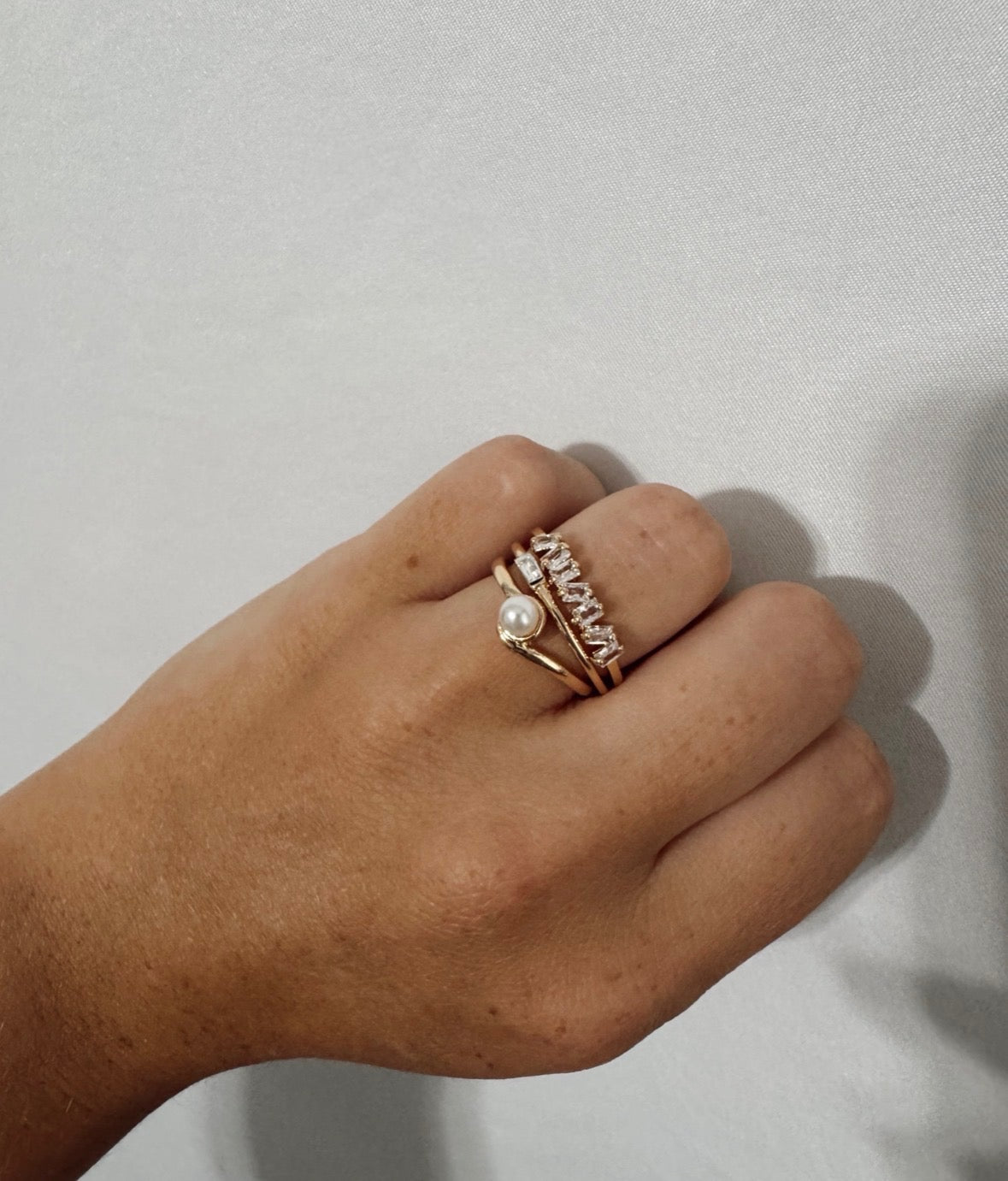 GOLDEN HOUR RING SET