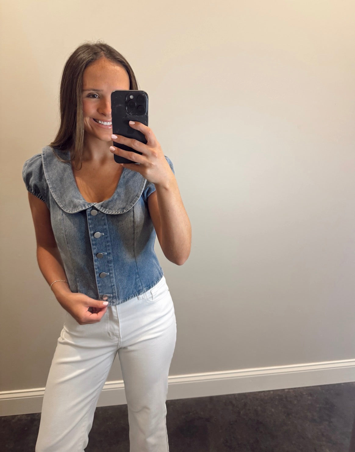 BLUEBELL DENIM TOP