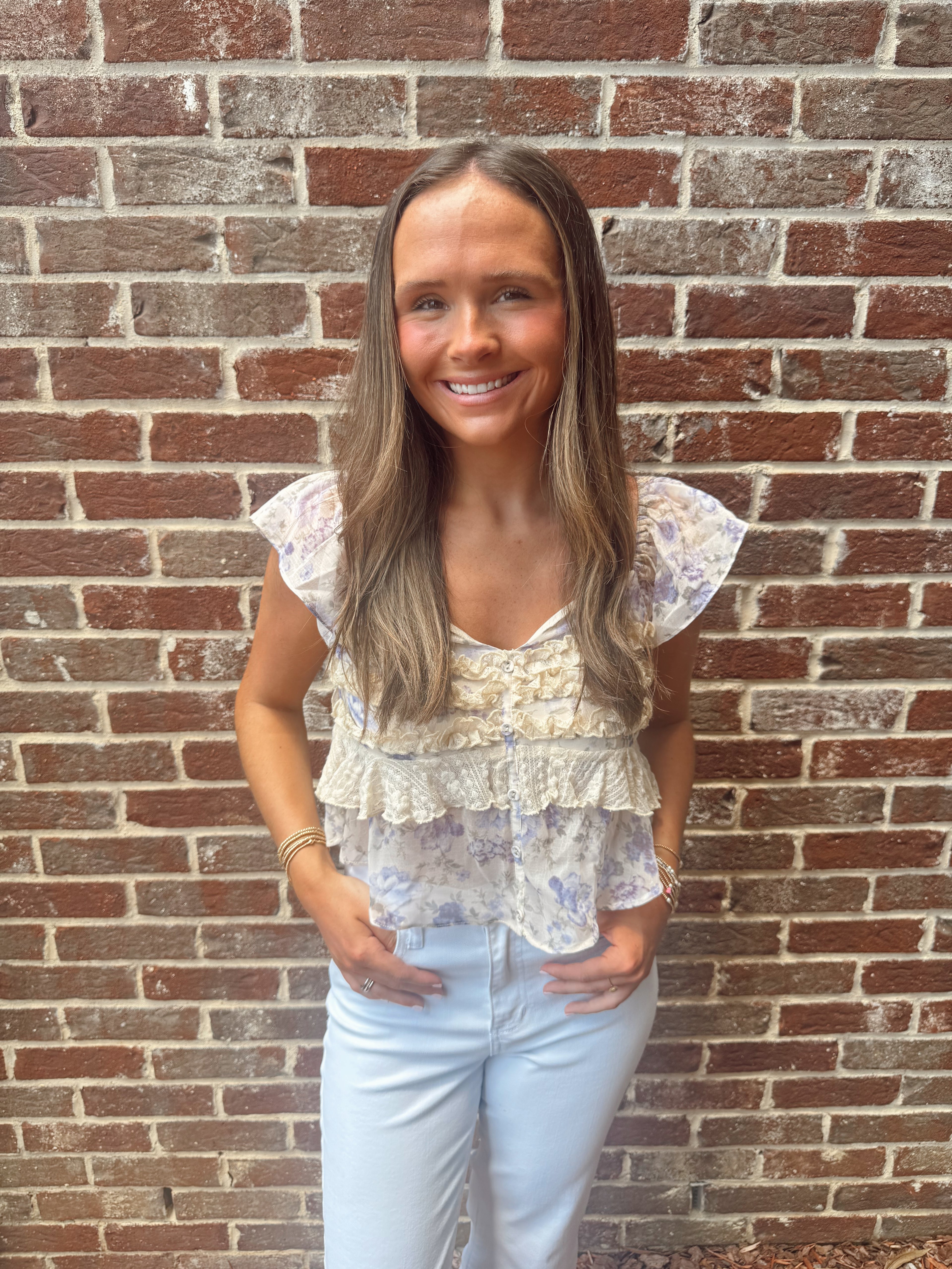 THE LAVENDER HAZE TOP